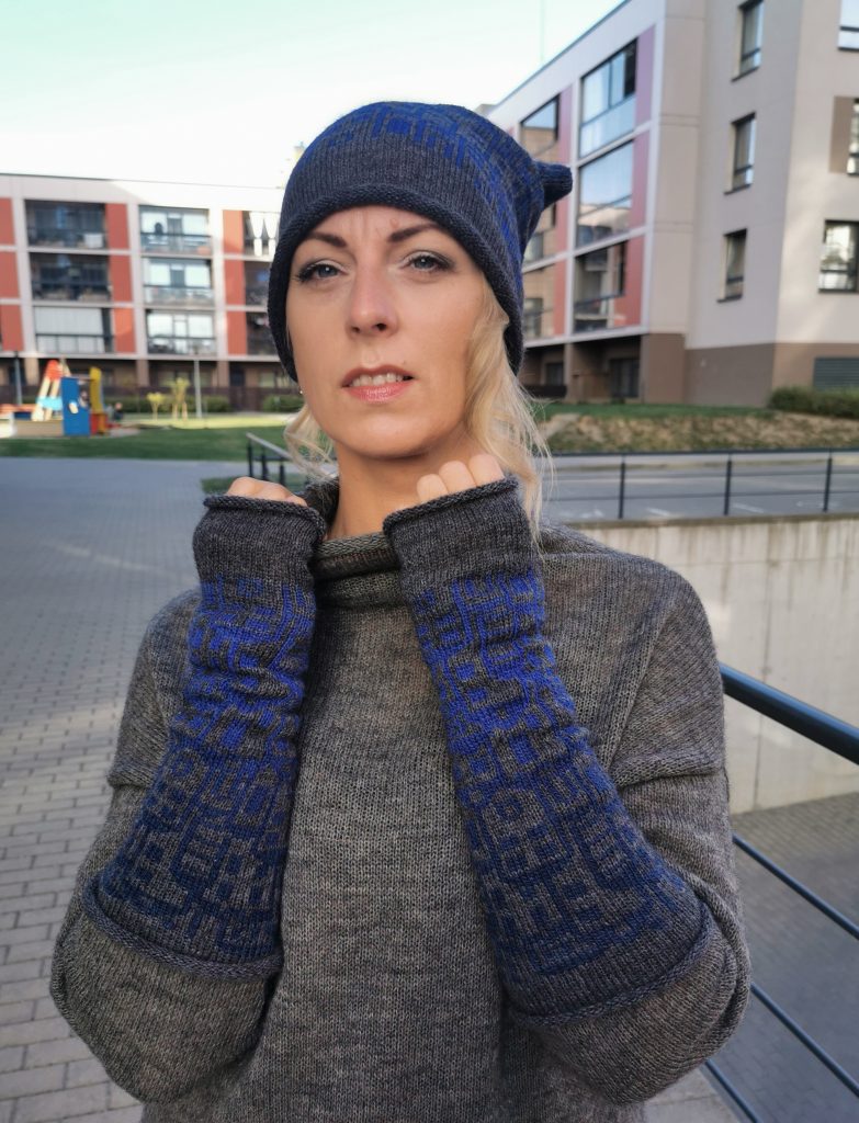 kepurė mova riešinės